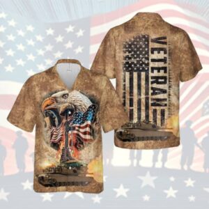 US Army Veteran Hawaiian Shirt