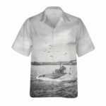 US Navy United States B class submarine Hawaiian Shirt Front