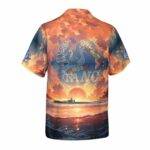 US Navy USS Tang SS 306 Balao class submarine In WWII Hawaiian Shirt Back
