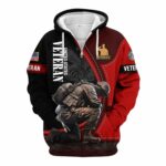 Us Veteran Honoring Our Heroes Remember Their Sacrifice All Over Print Hoodie Front