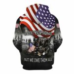 Us Veteran We Don't Know Them All But We Own Them All Memorial Day All Over Print Hoodie Back