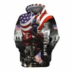 Us Veteran We Don't Know Them All But We Own Them All Memorial Day All Over Print Hoodie Front