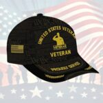 US Veterans Proudly Served Cap R