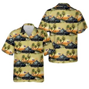 Usmc M47 Tank Gift For Men Dad Father Veteran Memorial Hawaiian Shirt