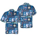 Veteran Soldier US Navy Welcome To Aboard US Armed Forces Hawaiian Shirt