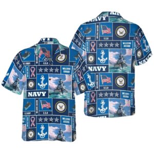 Veteran Soldier US Navy Welcome To Aboard US Armed Forces Hawaiian Shirt